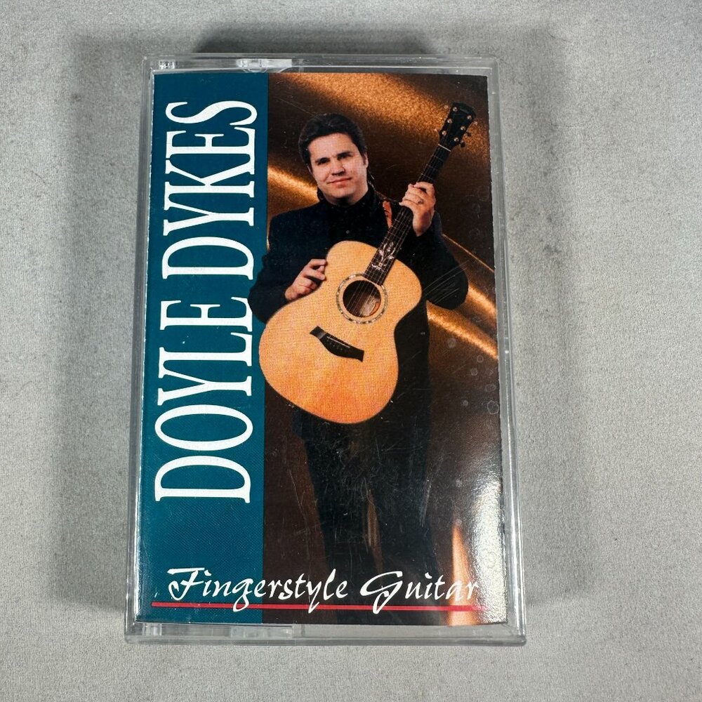 Doyle Dykes Fingerstyle Guitar Audio Cassette Tape 1980s Instrumental Acoustic